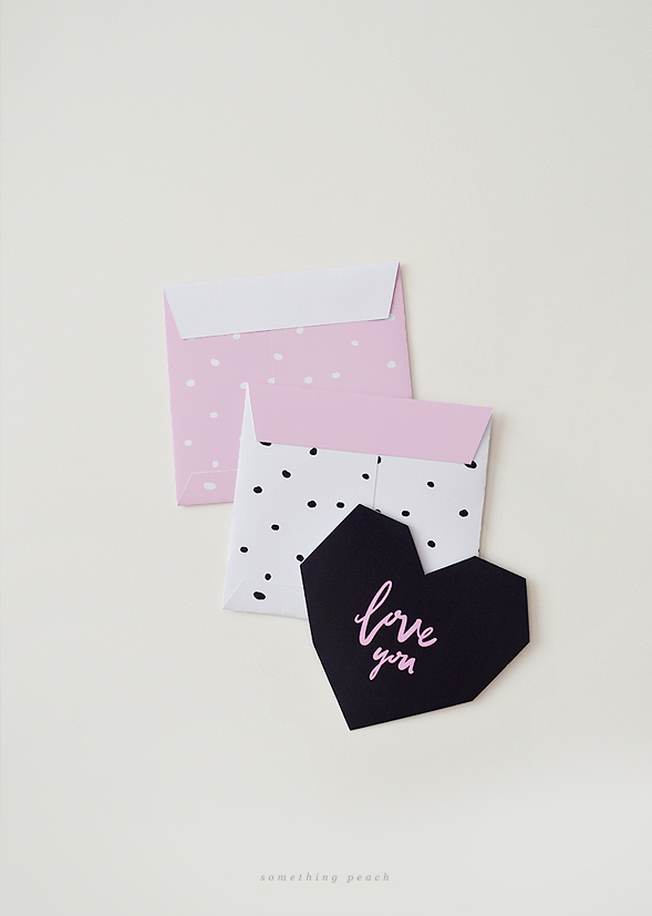 somethingpeach.com // diy_valentine's day card&envelope_04